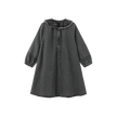 Denim Ruffle Collar Dress