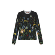 Floral Cable Knit Top