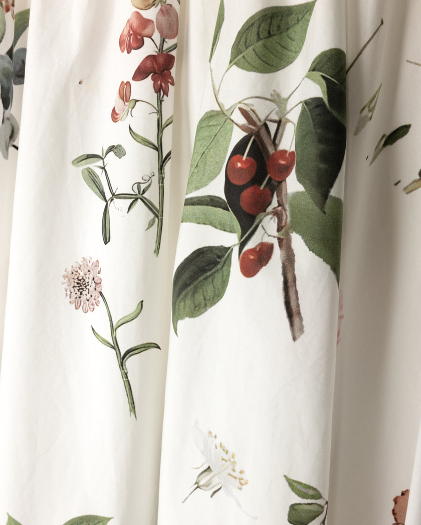 Boxi Floral Printed Poplin Skirt