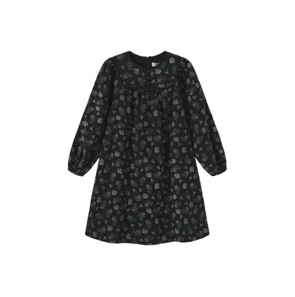 Soft Quilted Floral Dress