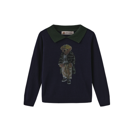 Tanvi Knit Collar Sweater