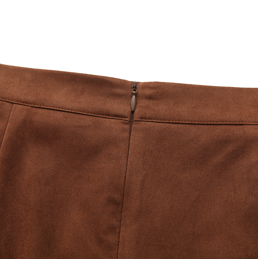 Jake Suede Seam Skirt