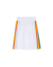 Colorful Side Stripe A-line Skirt