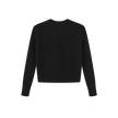 Braided Detail Logo Sweater