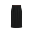 Maxi Belted Suit Skirt