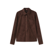 Vivian Suede Pocket Blouse