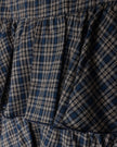 Grad Layer Plaid Skirt