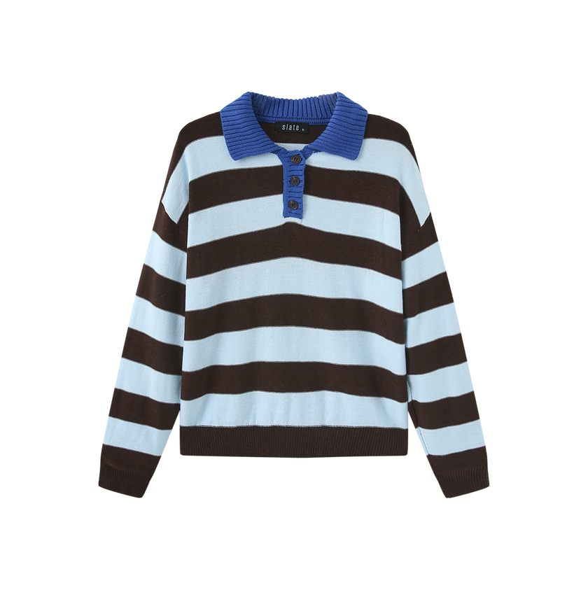 Polo Knit Sweater