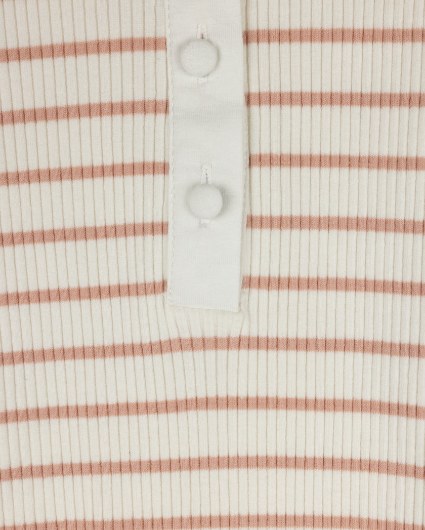Ribbed Henley Tshirt