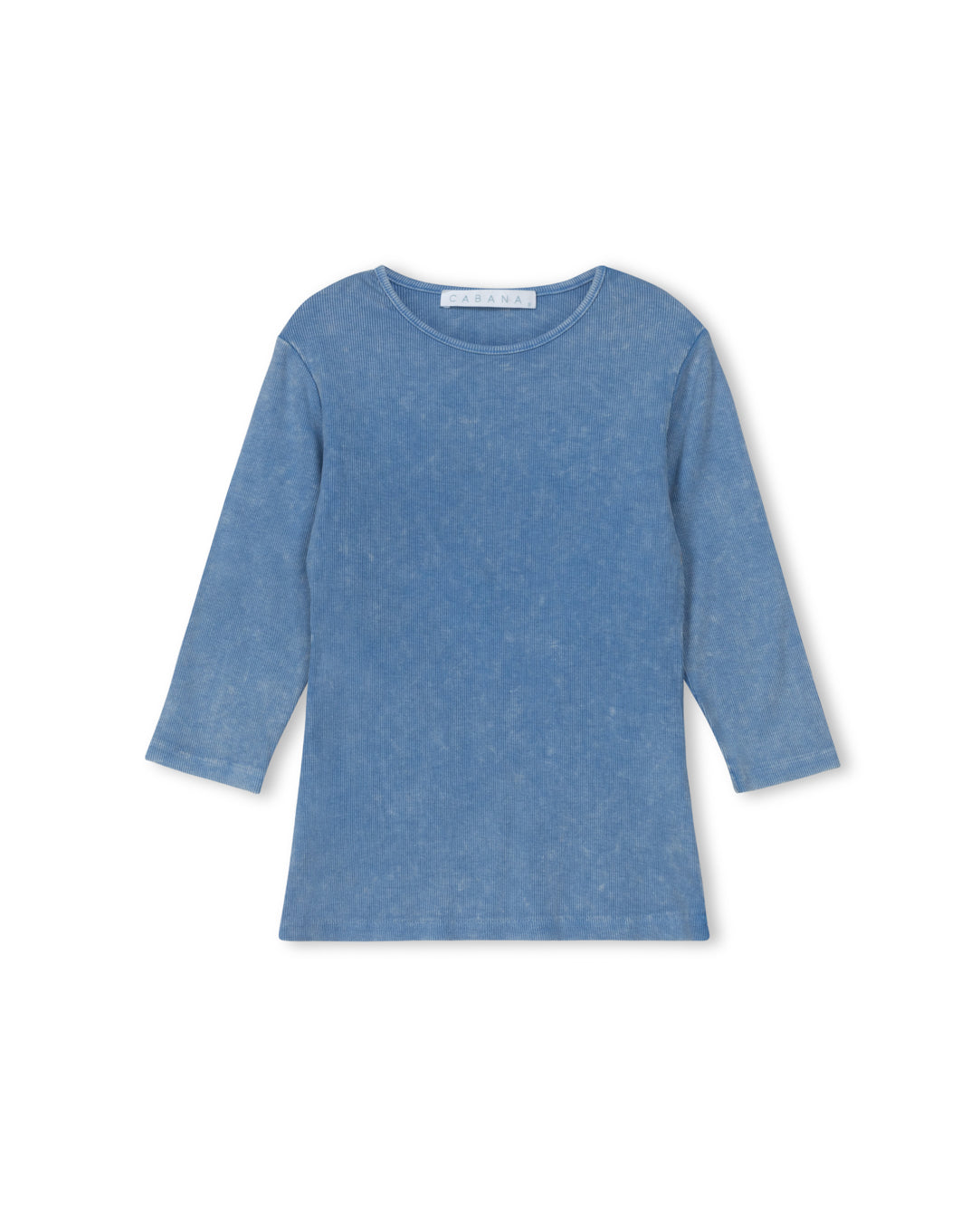 Mineral Wash Ribbed Tee