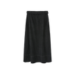 Belted Denim  Stitch Skirt