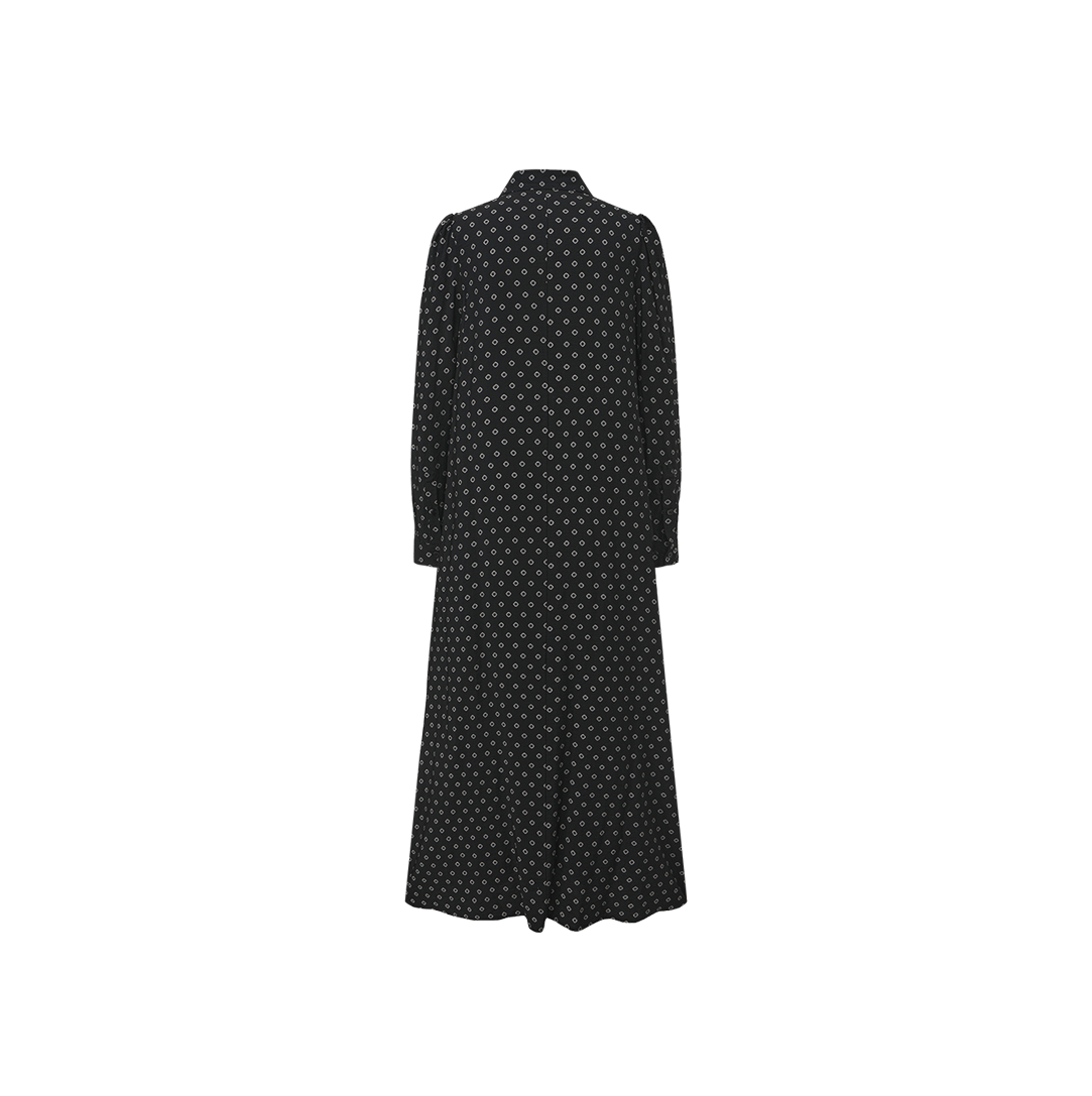 Half Buttons Design Dress