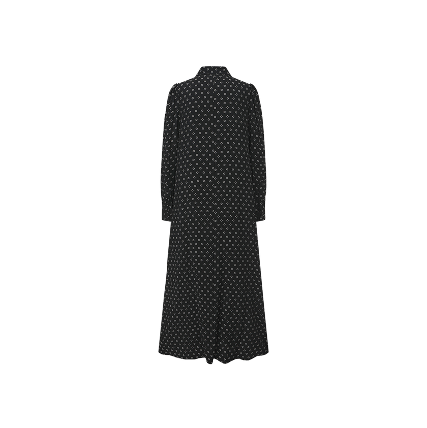 Half Buttons Design Dress