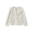 Chie Chiffon Embroidered Floral Blouse