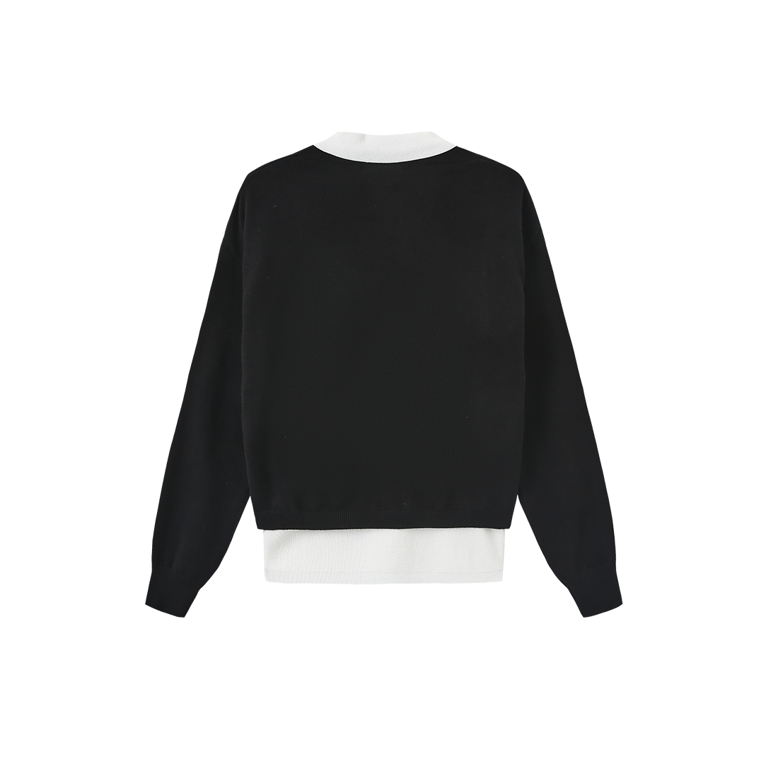 Polo Detailed Sweater
