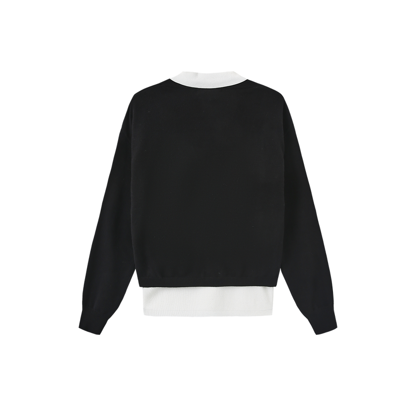Polo Detailed Sweater