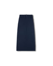 Denim Straight Maxi Skirt
