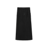 Suede Straight Skirt