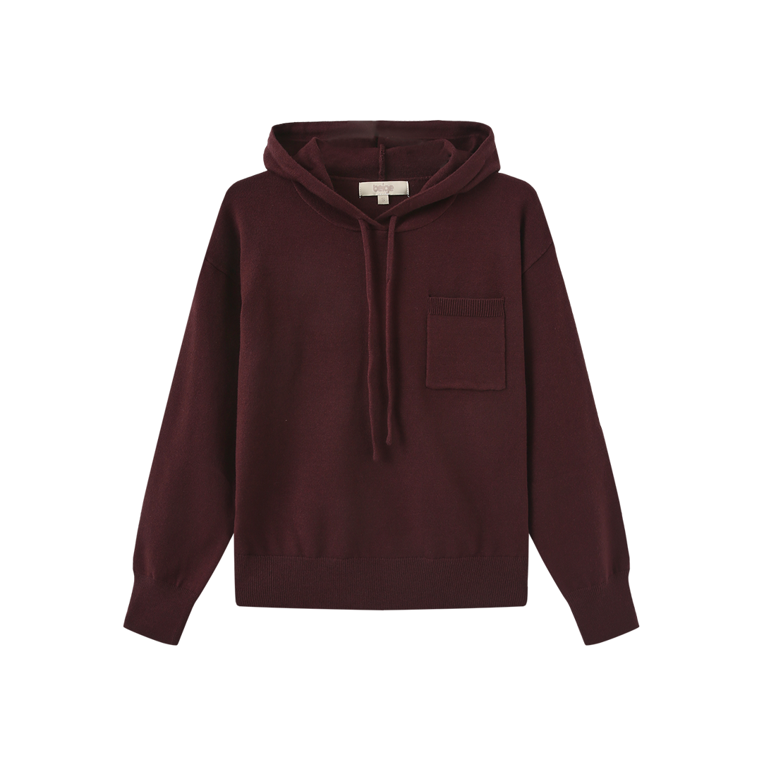 Edge Knit Sweatshirt