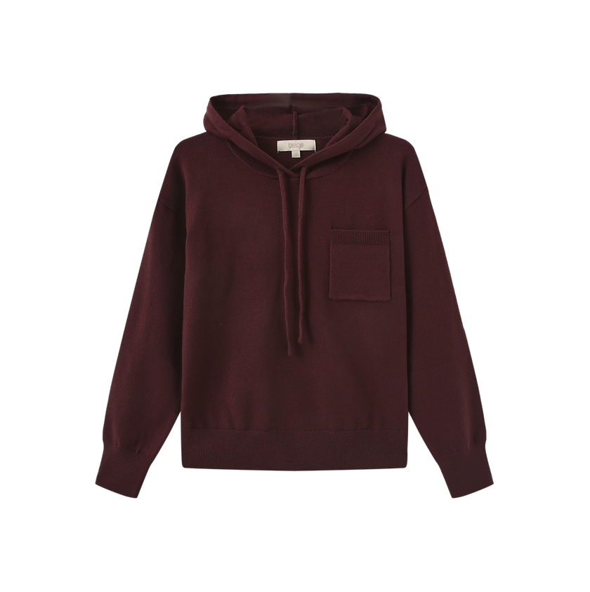 Edge Knit Sweatshirt