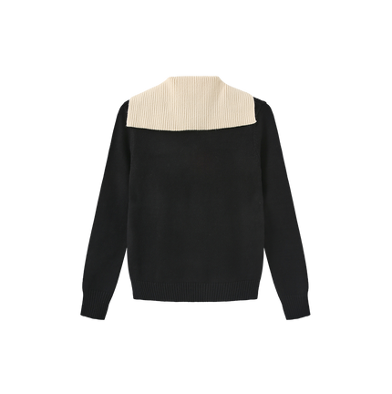 Toggle Collar Sweater