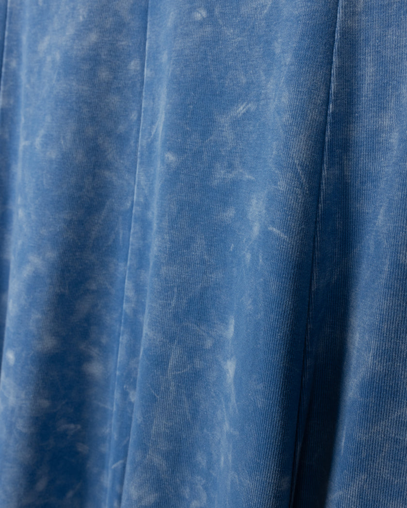 Elastic Waist Panel Midi Skirt