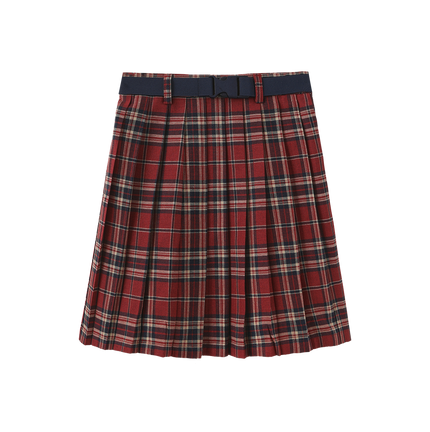 Prim Plaid Skirt