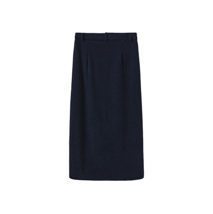 Fir Front Fly Straight Skirt