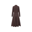 Plaid Belted Dress