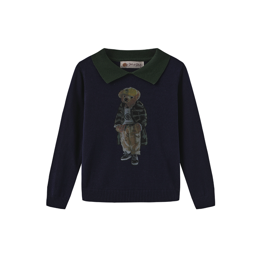 Tanvi Knit Collar Sweater