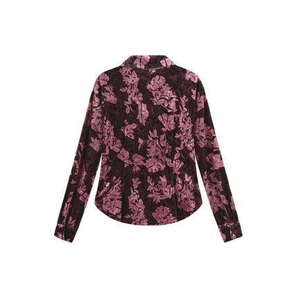 Lena Velvet Winter Blouse