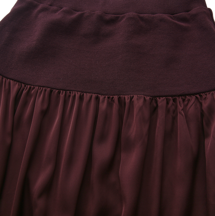 Hypnotic Knit Silk Skirt