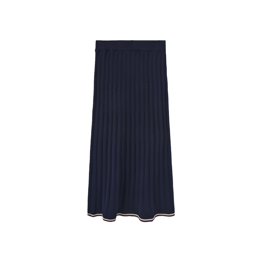 Rye Cable Knit Maxi Skirt