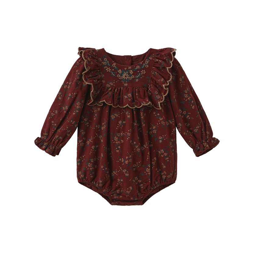 Rhea Floral Printed Romper