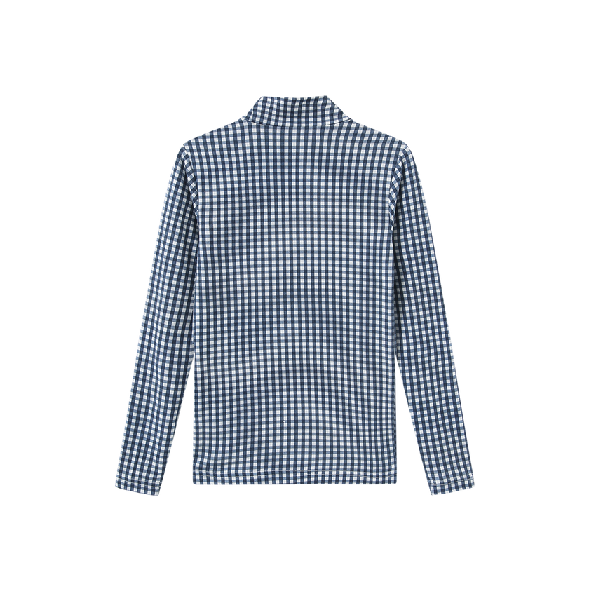 Billie Checked Turtelenck
