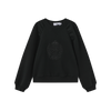 Gathered Shoulder Seam Sweatshirt