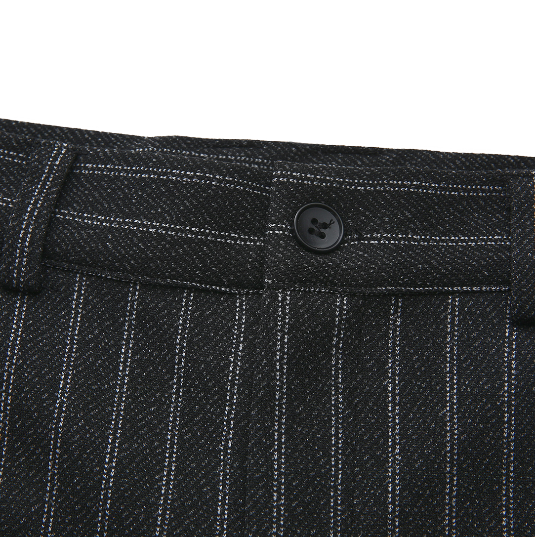 Pinstriped Texture Pants