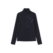 Candice Beaded Turtleneck