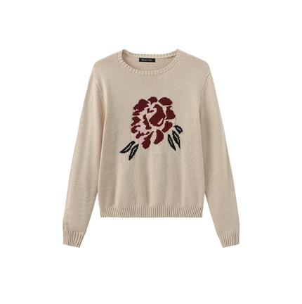 Knit Printed Sweater