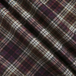 Kick Pleat Plaid Belted Skirt