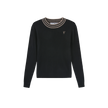 Sport Stripe Ribbed Knit Top