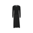 Tone On Tone Silk Knit Dress