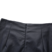Grant Leather Wrap Skirt