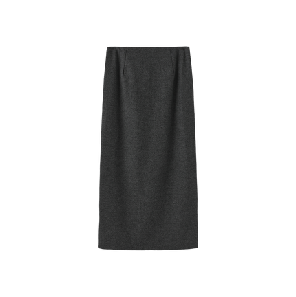 Straight Wool skirt