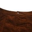 Corduroy Front Fly Skirt