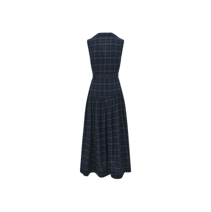 Button Down Belted Jumper