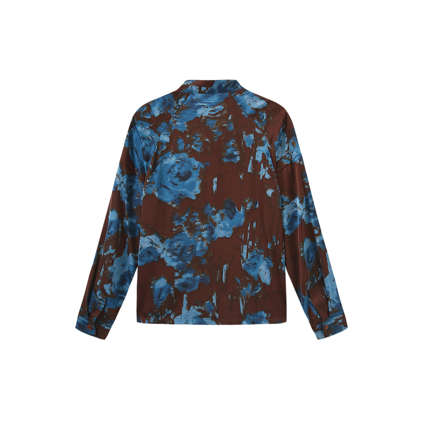 Colored Printed Blouse