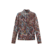 Ribbed Printed Sweater