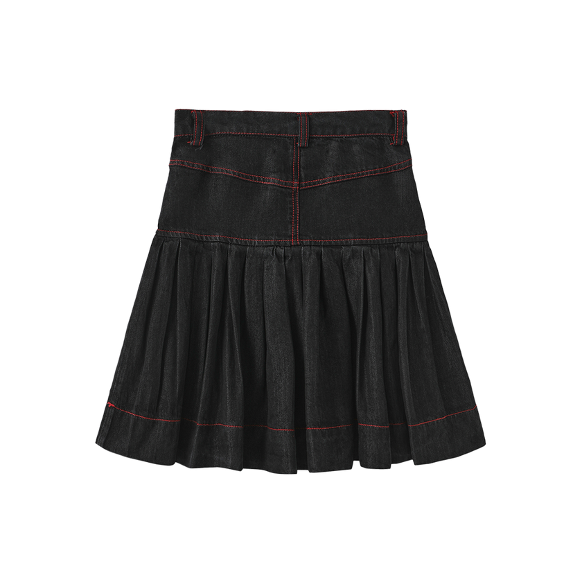 Jug Denim Skirt