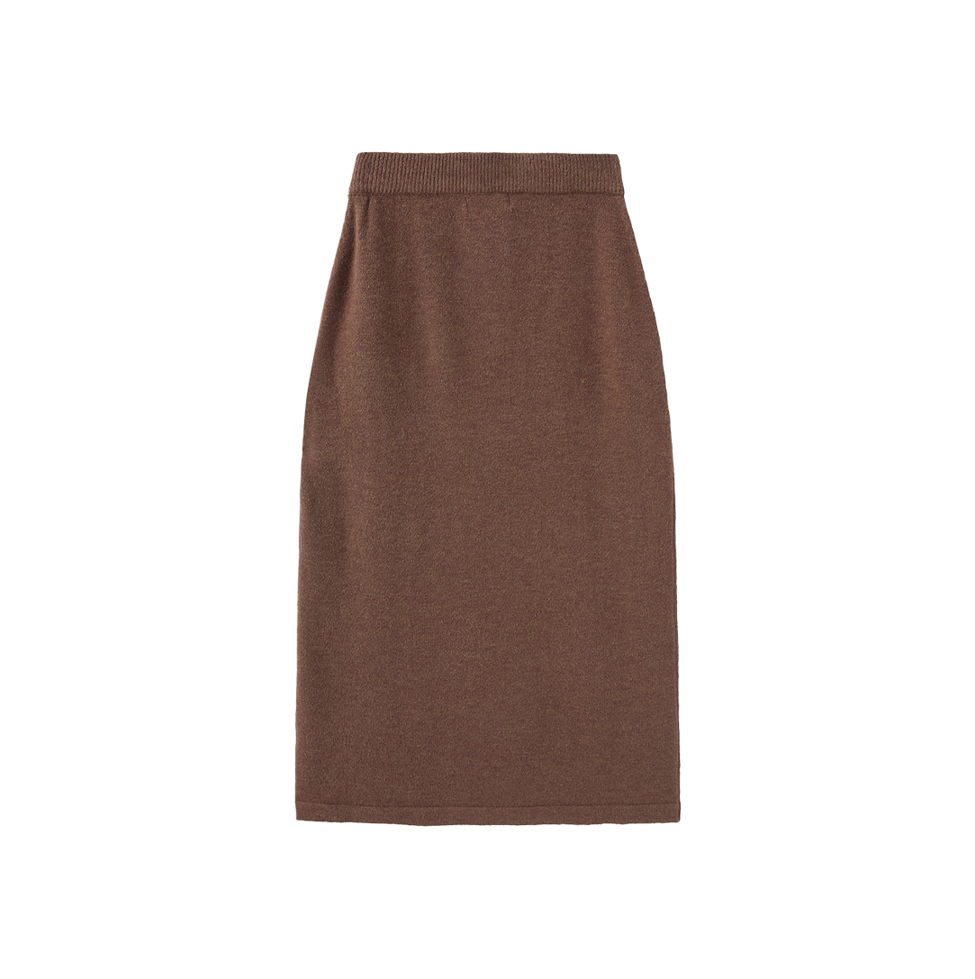 Taylor Knit Straight Maxi Skirt